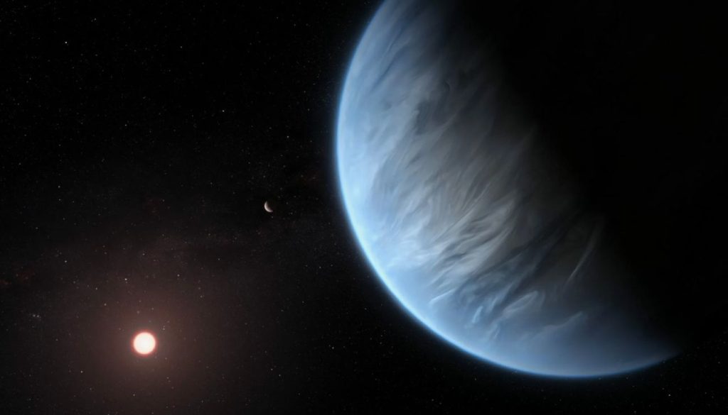 Astronoomid kinnitasid vee rohkus potentsiaalsel hiiglaslikul planeedil K2-18b